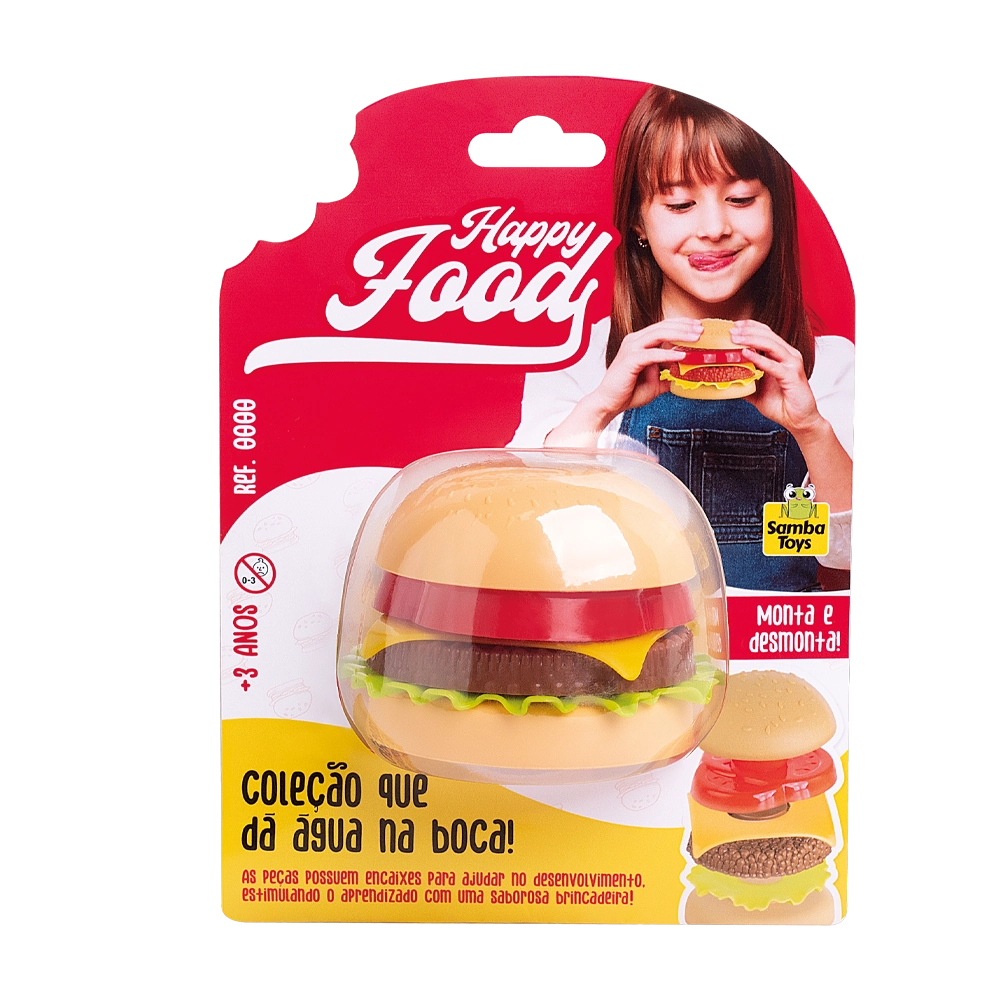 Happy Food Lanche 0529 Samba Toys