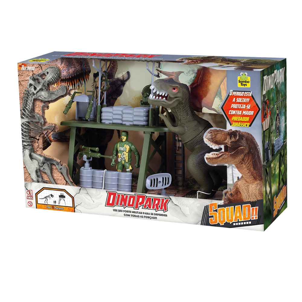 Forte Militar Dino Park 0104 Samba Toys