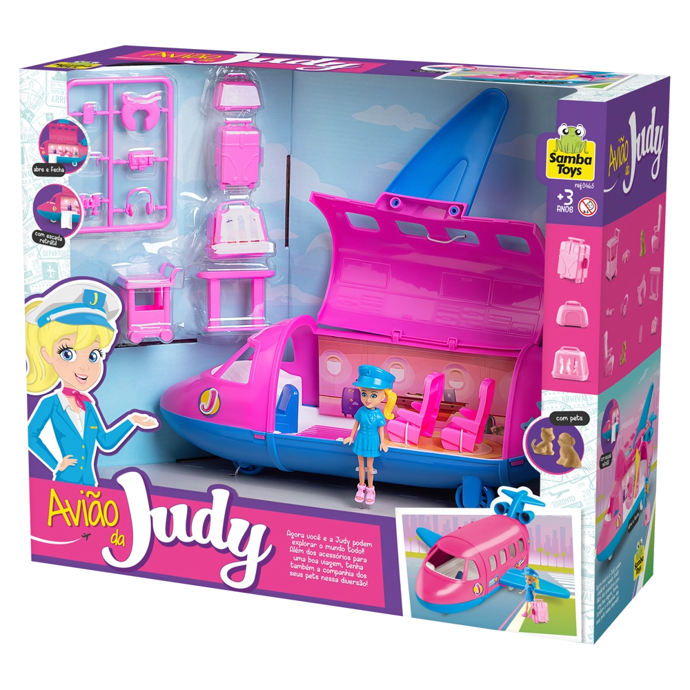 Aviao Da Judy Samba Toys
