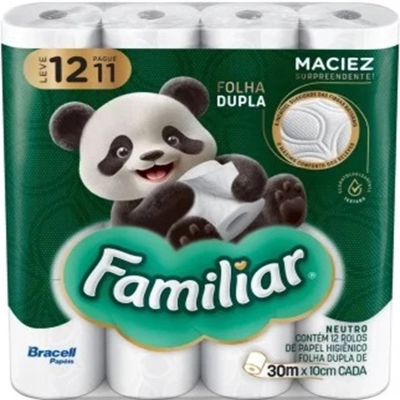 Papel Hig Familiar Fs 12un 30m