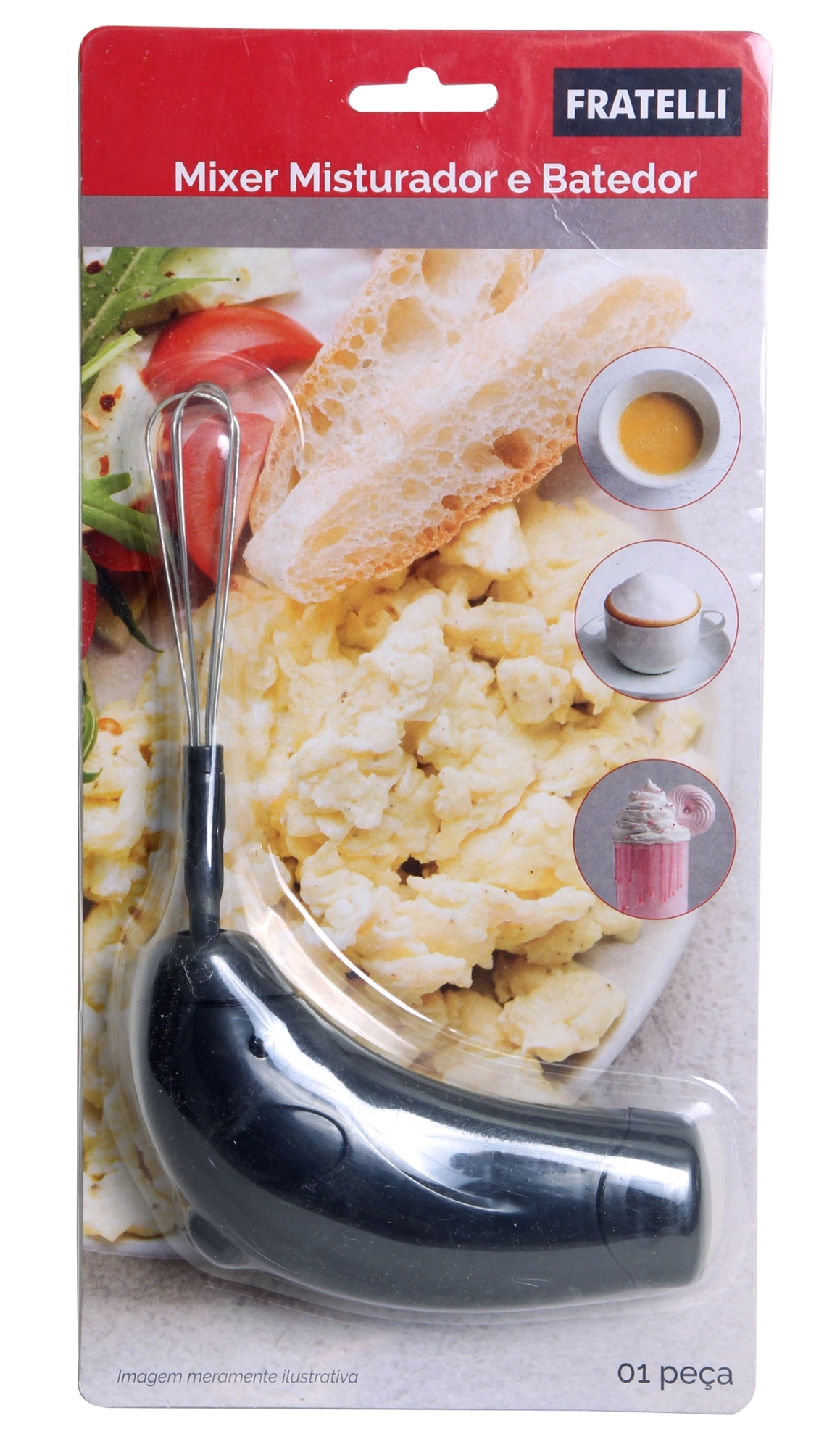 Mixer Portatil Misturador Batedor A03950 Euroquadros