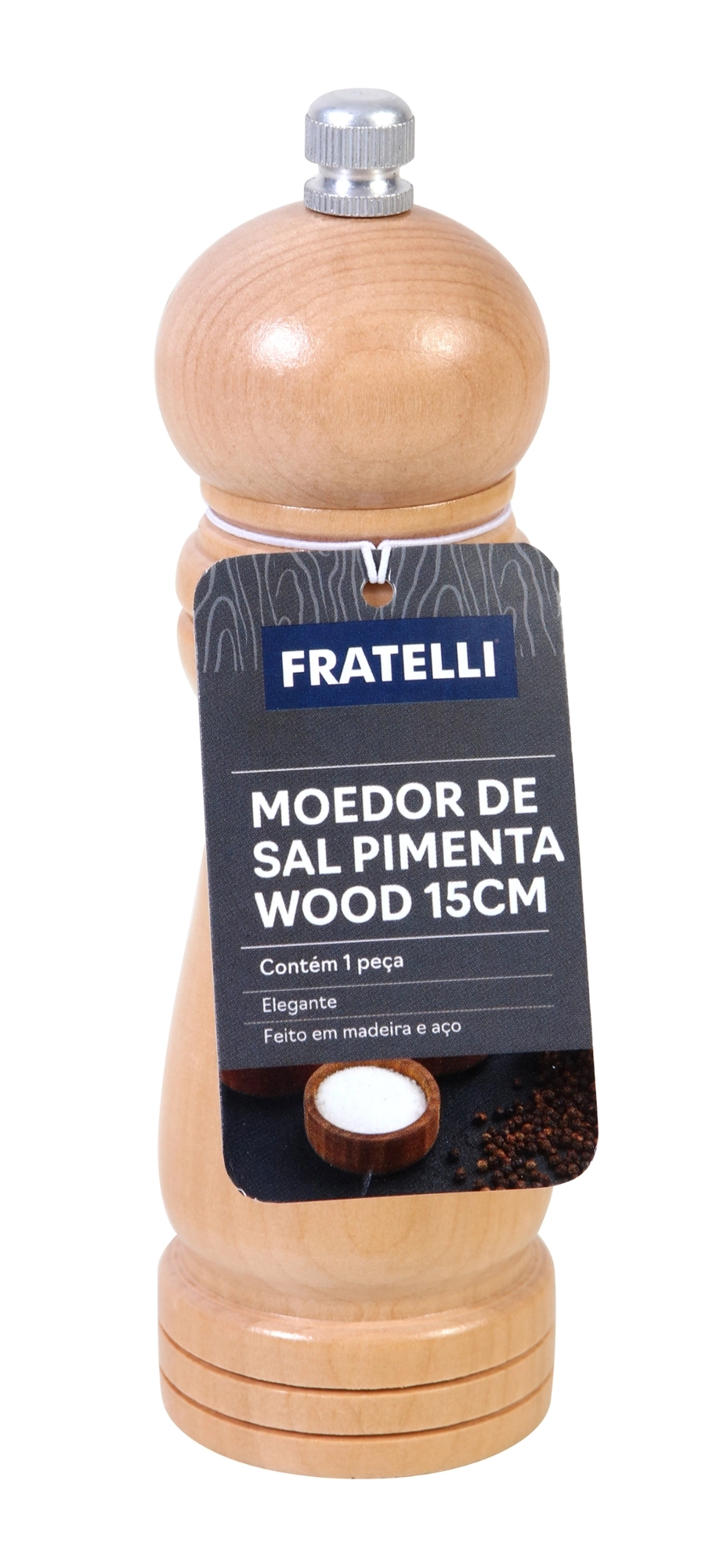 Moedor Sal Pimenta 15cm Co2311474 Euroquadros