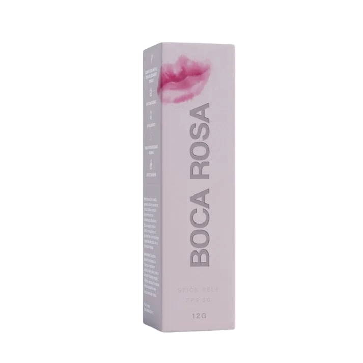 Bastao Facial Boca Rosa Multifuncional Stick Pele Br06 12g