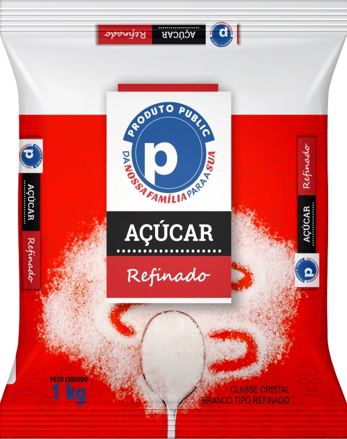 Acucar Refinado Public 1kg