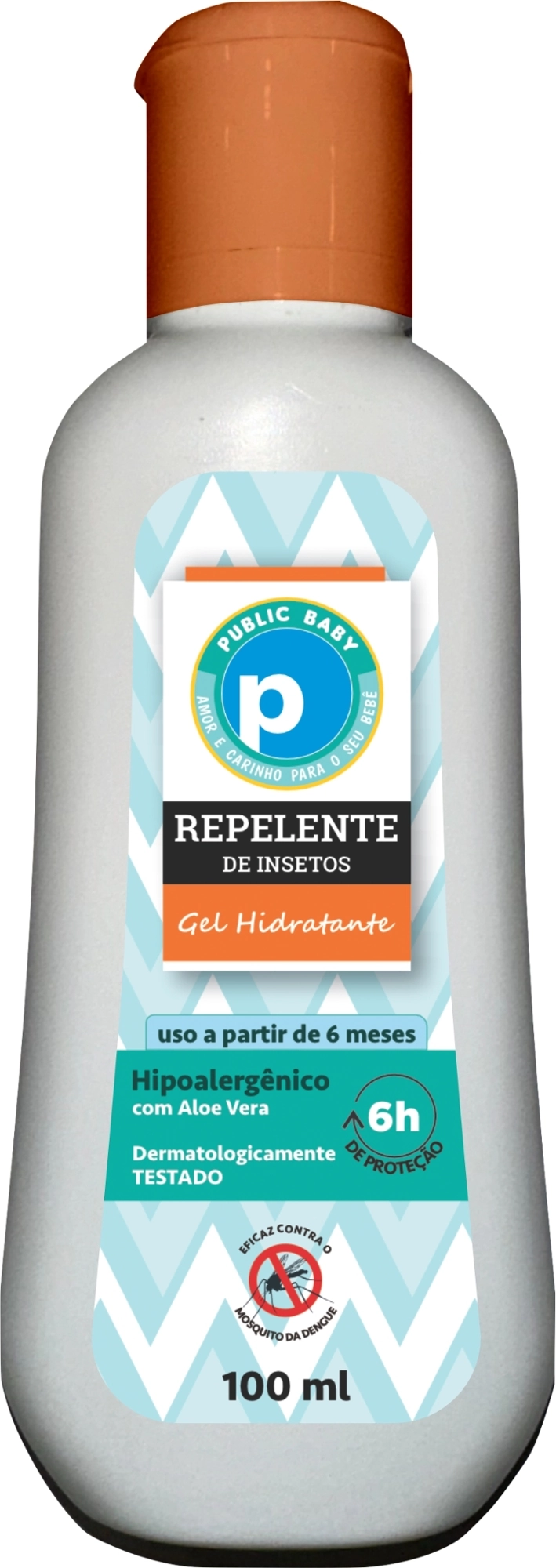 Repelente Gel Public Baby 100ml 6h