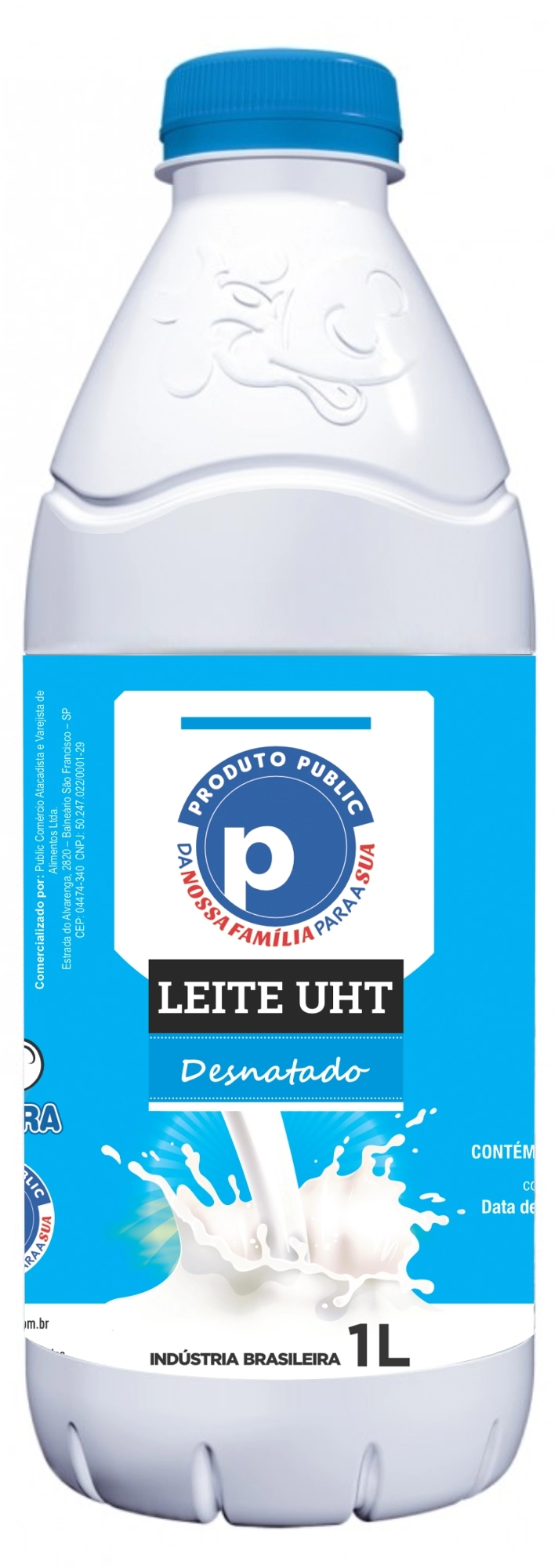 Leite L Vida 1l Desnatado Public Gfa