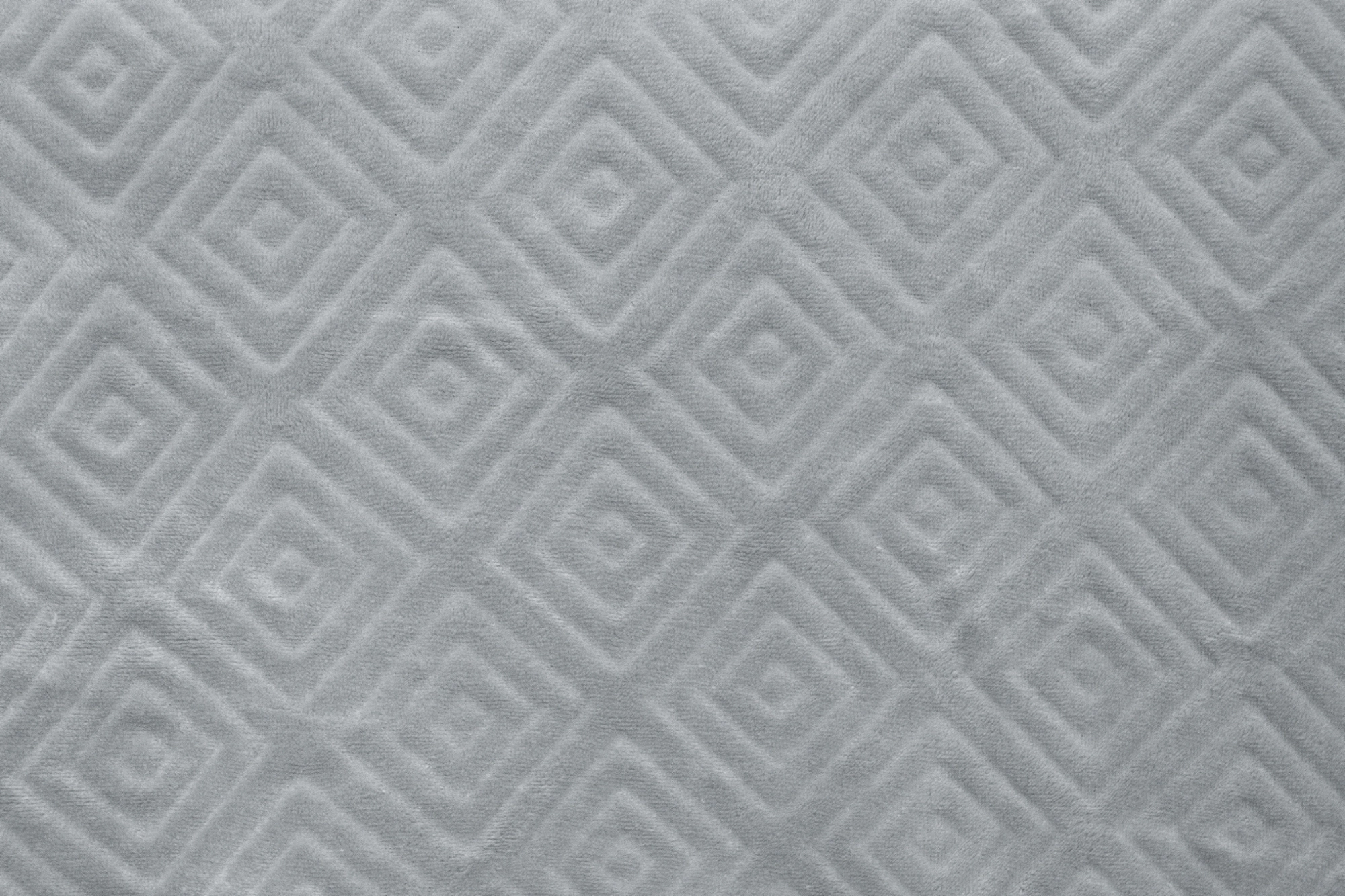 Tapete Flannel Elegance Romariz Cinza 100x140cm 2153 Bella Janela