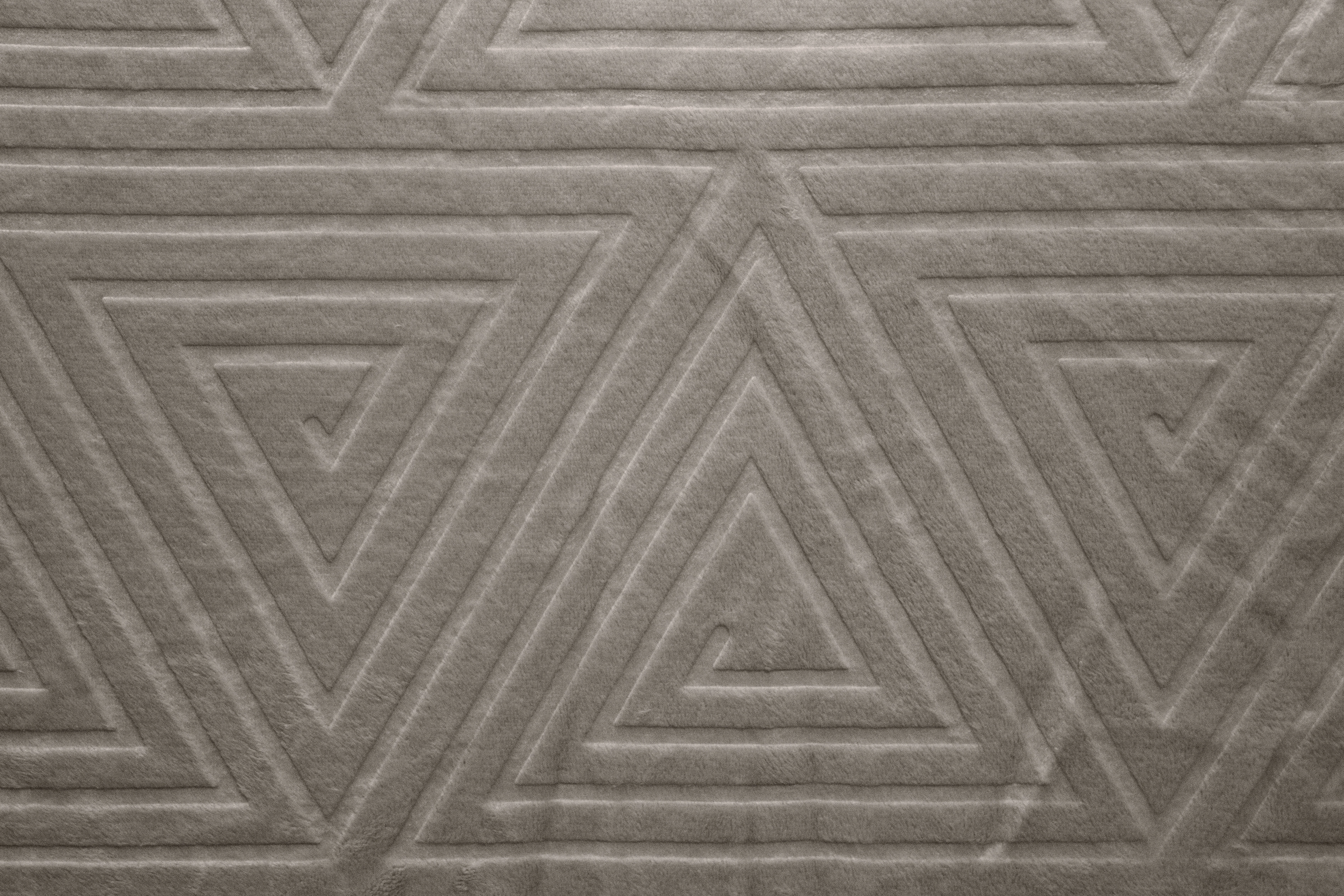 Tapete Flannel Design Milao Bege Duna 100x140cm 2161 Bella Janela