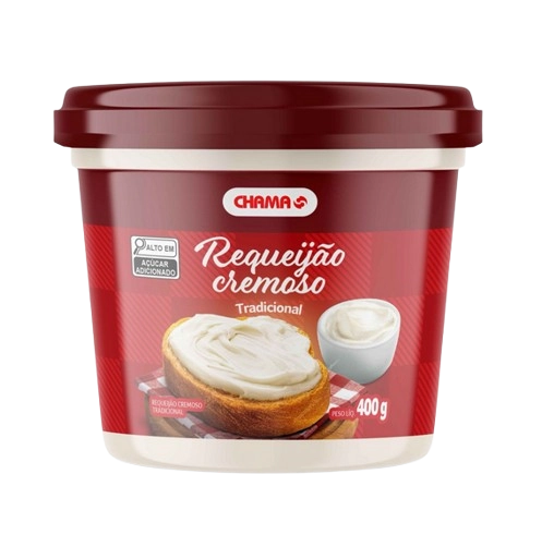Requeijao Cr Chama Tradicional 400g