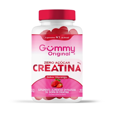 Suplem Goma Gummy Creatina Zero Mor 315g