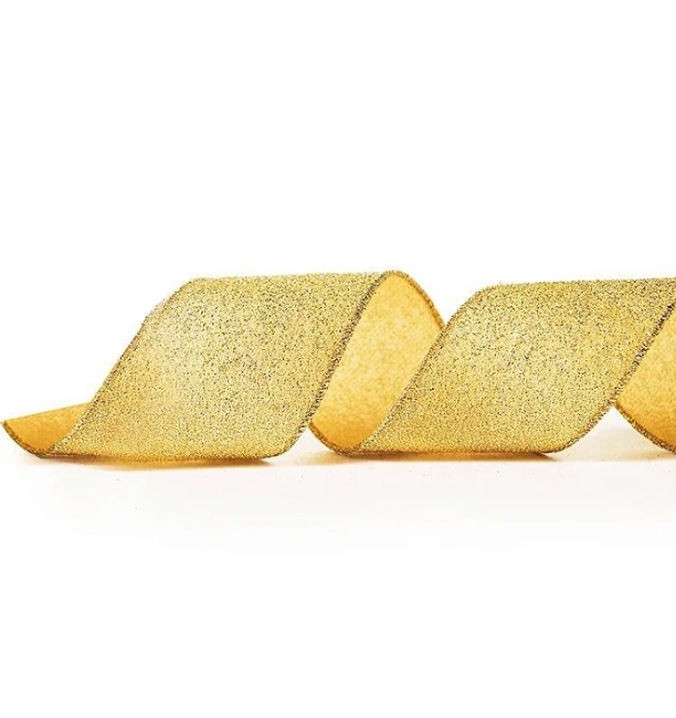 Fita Plastica Glitter Ouro 18mmx25m C/1 Un
