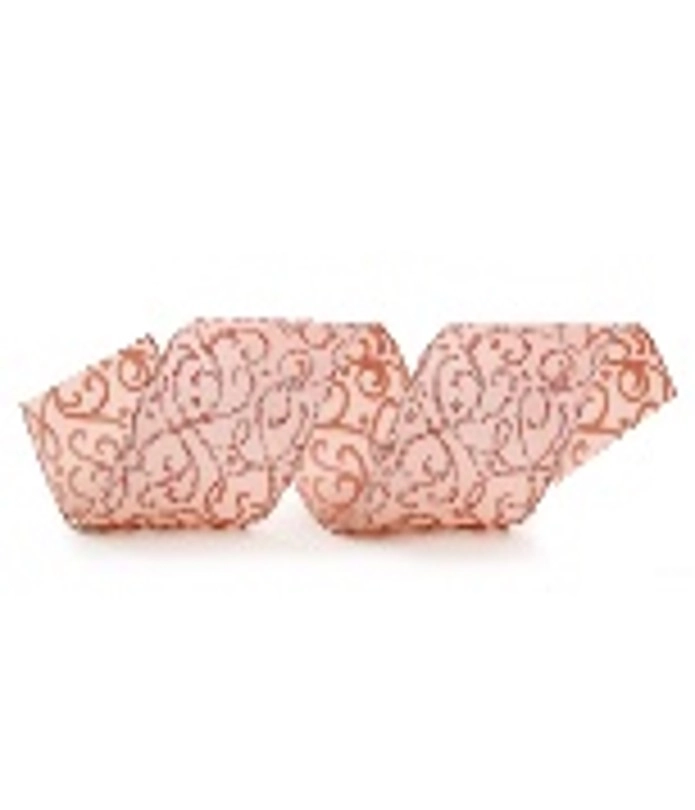 Fita Arabesco C/glitter Reg/our 6,3x914cm Cromus