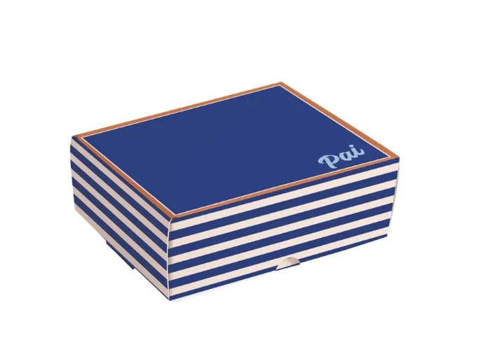 Caixa P/4 Brigad Polo Dia Dos Pais 9x9x4,5cm