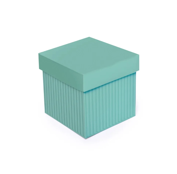 Caixa Cubo Caribe C/relevo P 13x13x13cm Cromus
