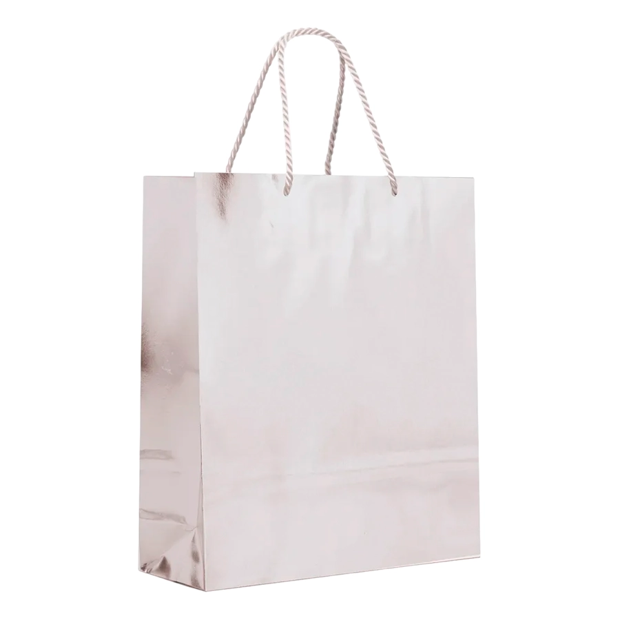 Sacola Premium Lam Metal Prata P 23x19x10cm 14001931 Cromus