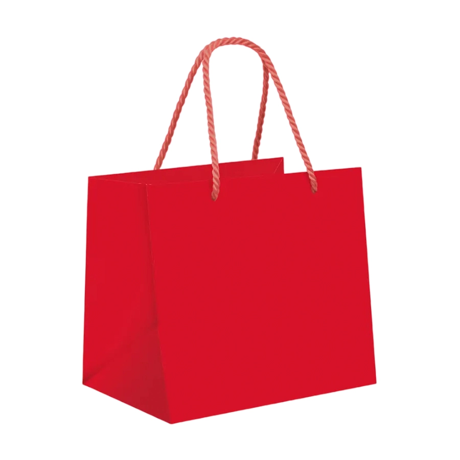 Sacola Premium Vermelha 22x16,5x20 1un 1un