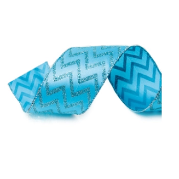 Fita Natal Missoni Az Cel 6,3x914cm 1717139 Cromus