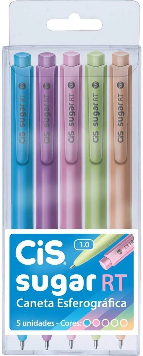 Caneta Esfer. 1.0 Sugar Cores