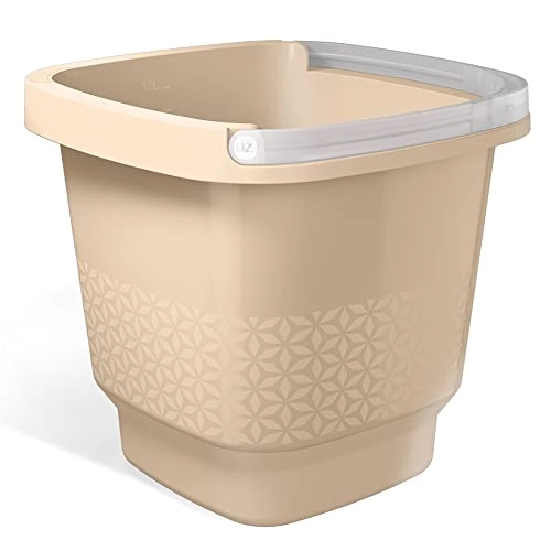 Balde 12l Plastico Capuccino Alca Transp Uz415 Cap Uz Plastic