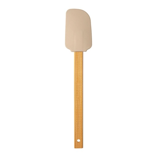 Espatula Silicone Uz Cabo Bambu Capuccino