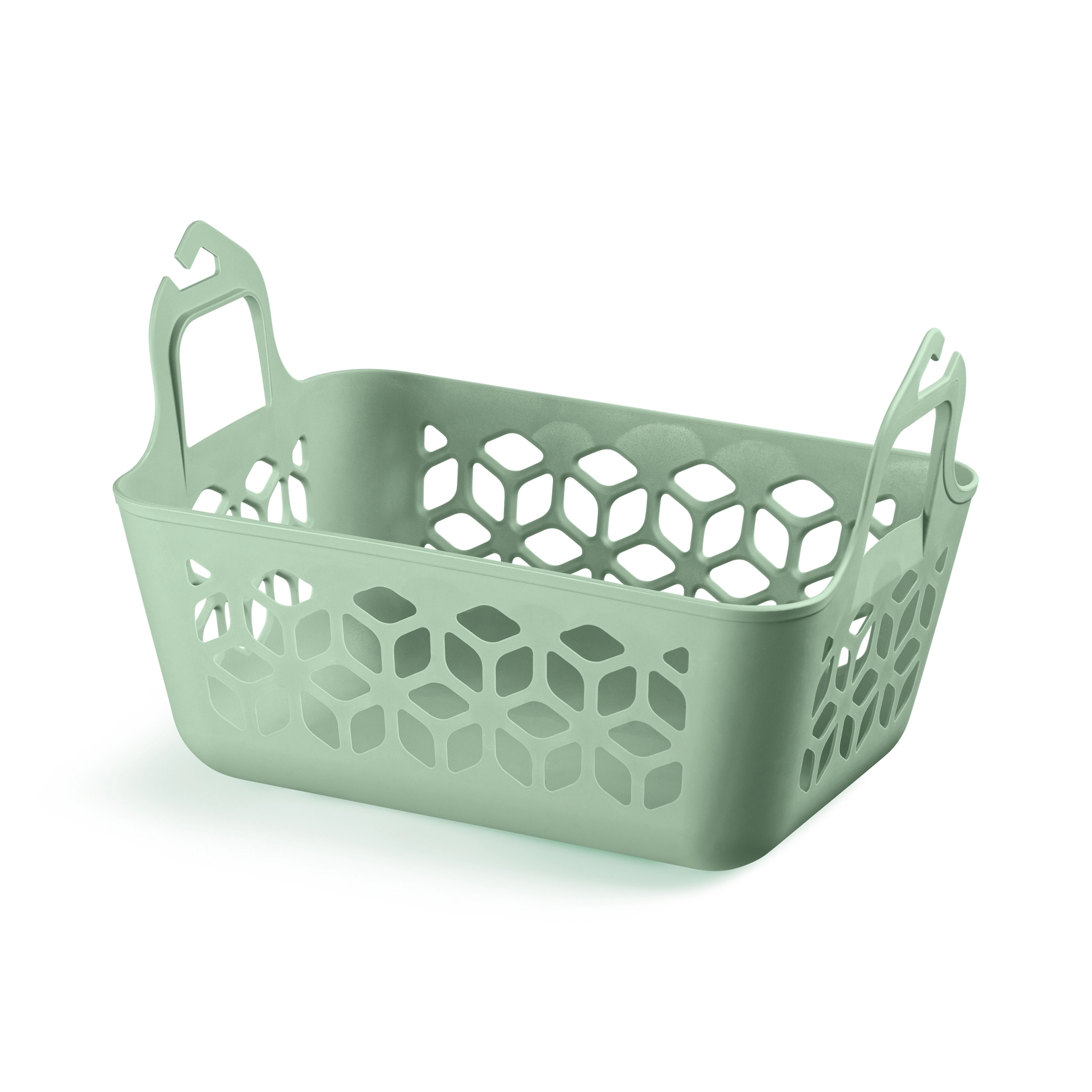 Cesto Prendedor Roupa Verde Menta Uz429 Vem Uz Plastic