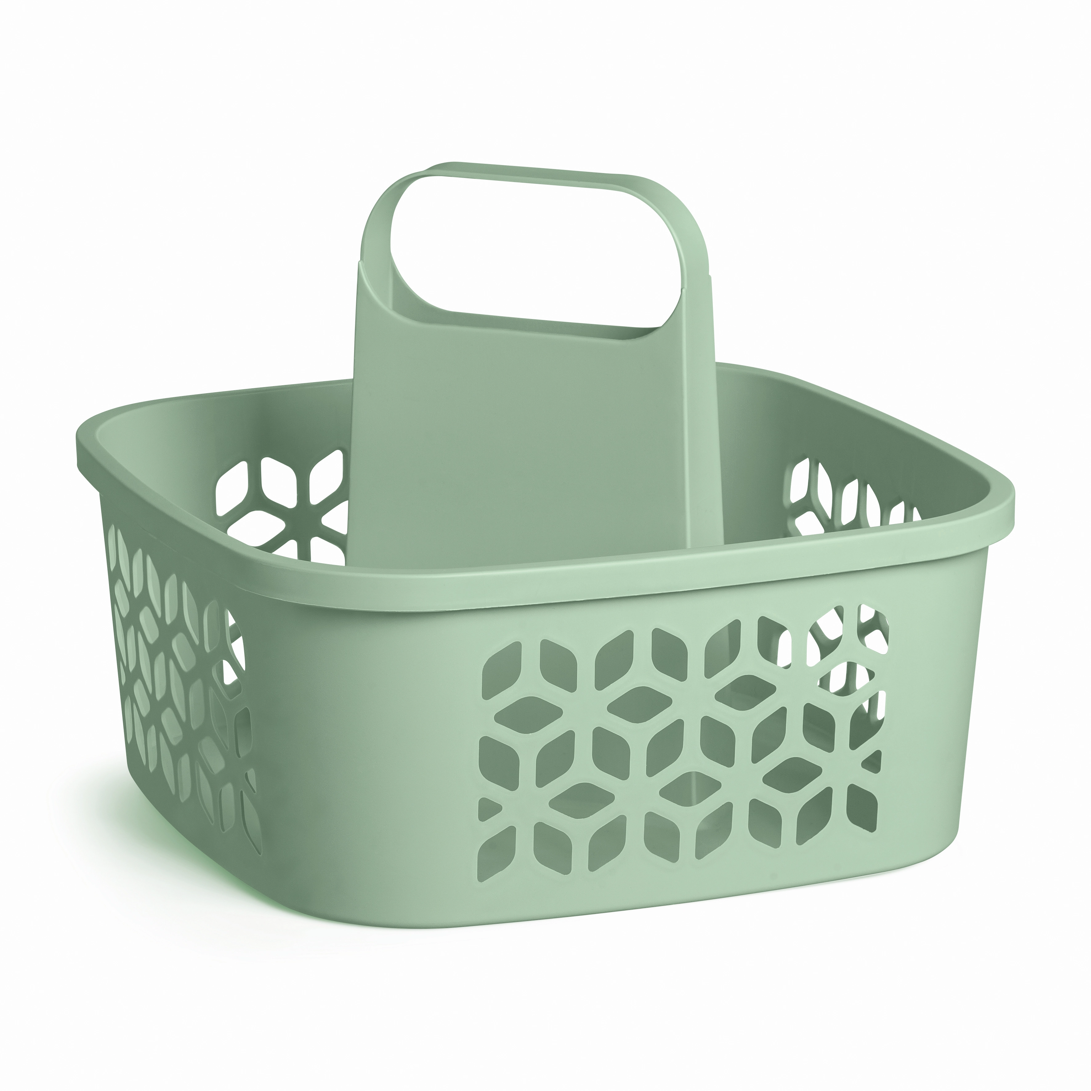 Cesto Organizador Produtos Limpeza Verde Menta Uz430 Vem Uz Plastic