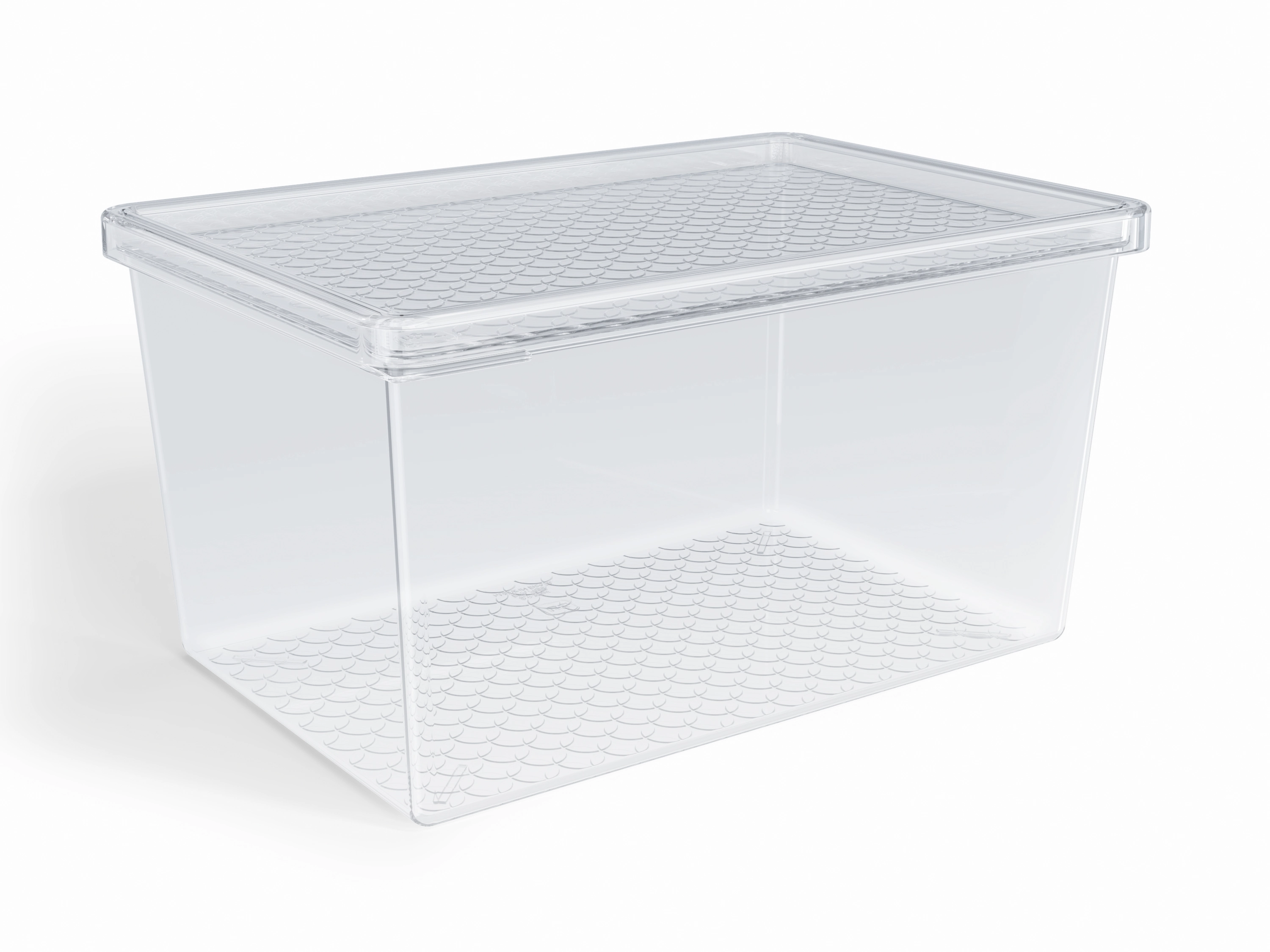 Organizador Multiuso Plast Uz Transp C/tampa 2,9l