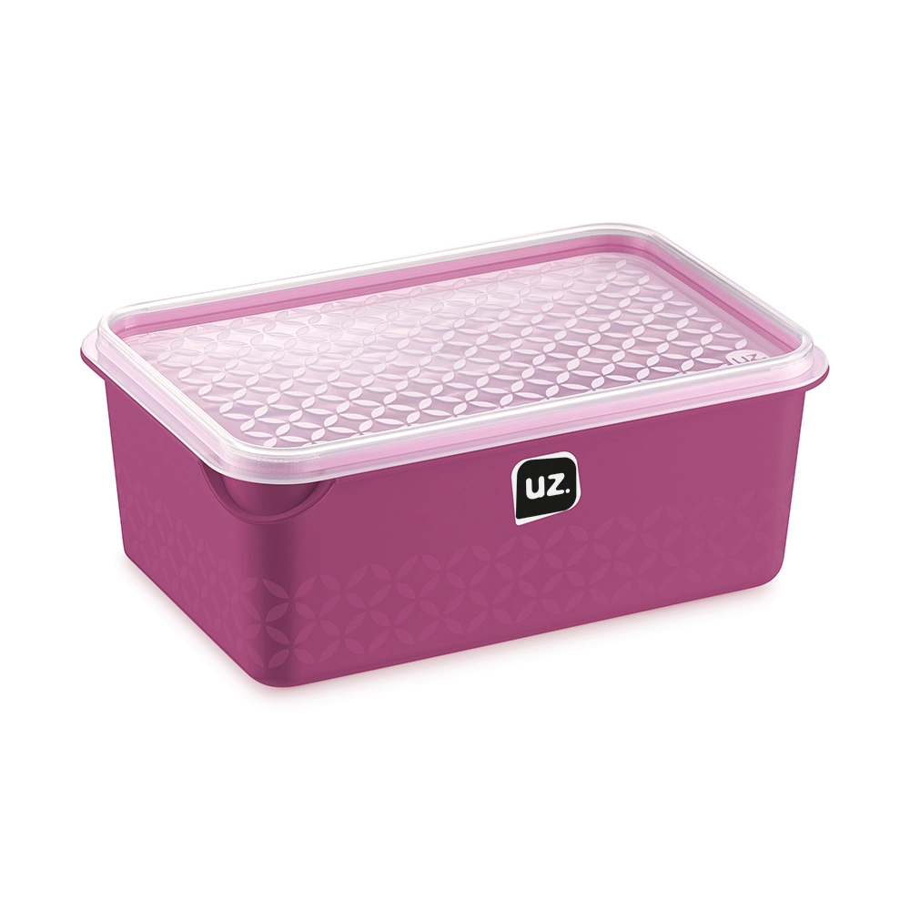 Pote Multiuso Multi Retangular Magenta 1l Uz396 Mag Uz Plastic