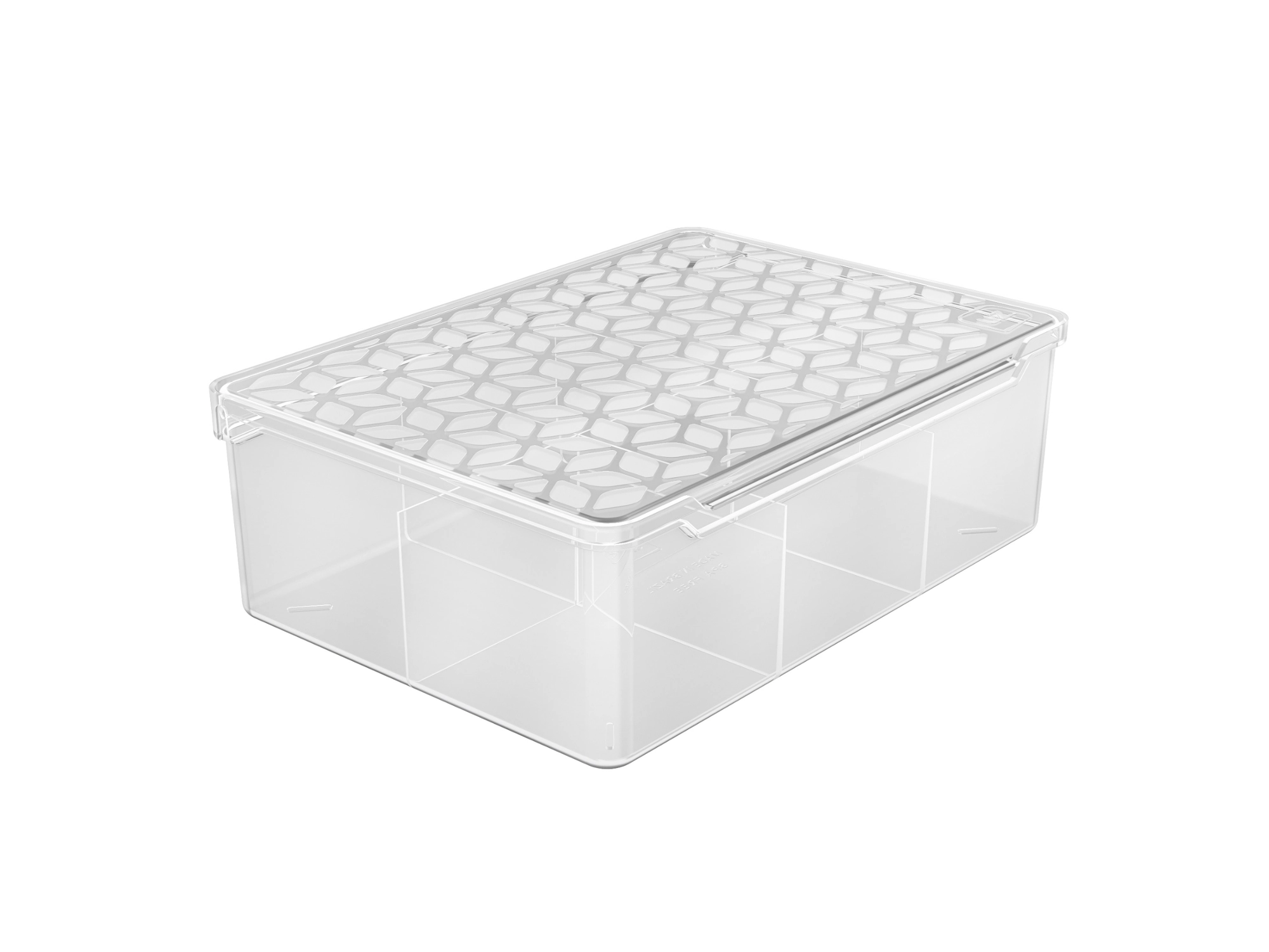 Organizador Multiuso Uz C/ Div Transparente