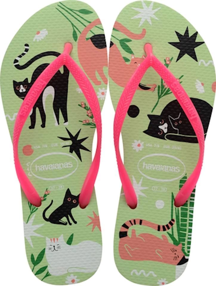Havaianas Slim Pets Citron 33 4