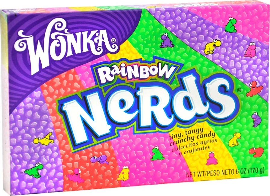 Nerds Balas Rainbow Video Box