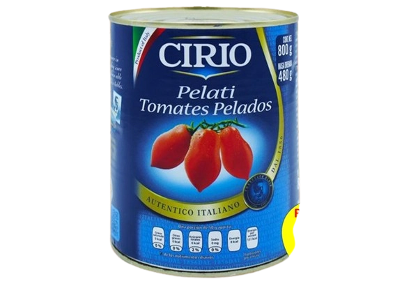 371493 Tomate Pelado Cirio 800gr