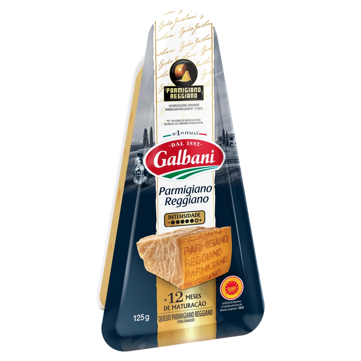Queijo Parmigiano Reggiano Fracionado Galbani 125g