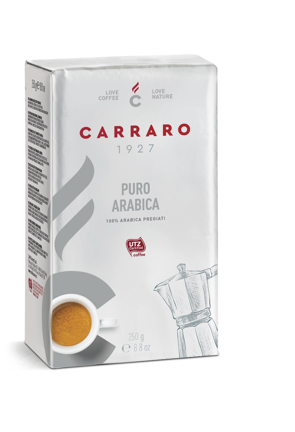 Cafeé Moído Puro Arabica Carraro 1927 250g