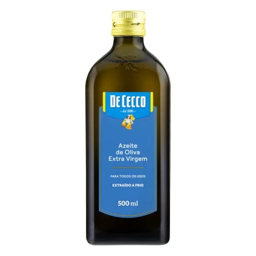 Azeite De Oliva Extra Virgem Extraído A Frio Italiano De Cecco Vidro 500ml