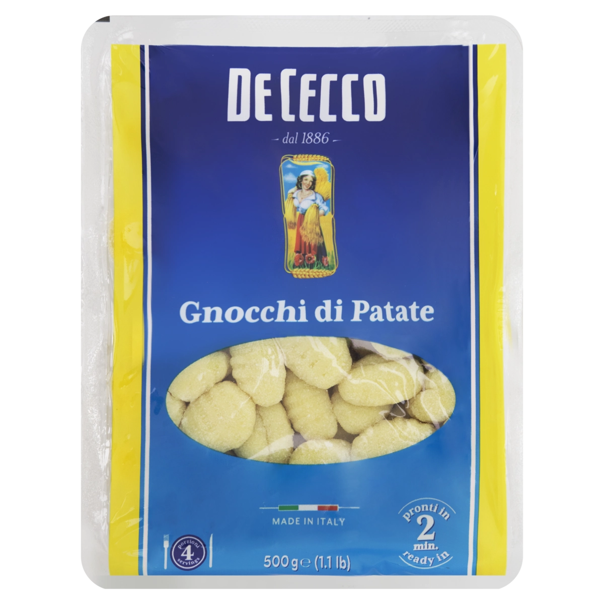 Nhoque De Batata De Cecco Bandeja 500g