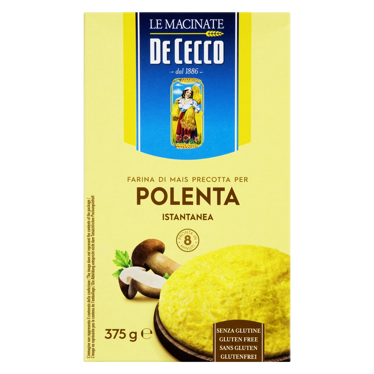 Polenta Instantânea De Cecco Caixa 375g