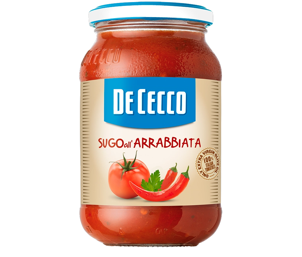 Molho De Tomate Com Pimenta Chilli Allarrabbiata De Cecco Vidro 400g