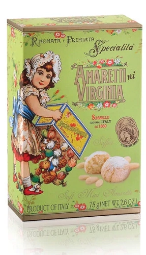 Bisc Amaretti Virginia Macio Amendoas 180g