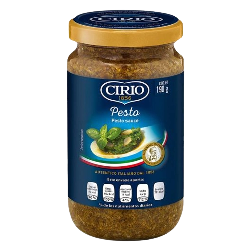 Molho Pesto Cirio Embalagem 190 G