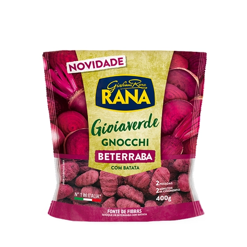 Pas Massa Fresca Nhoque Rana 500g Beterraba