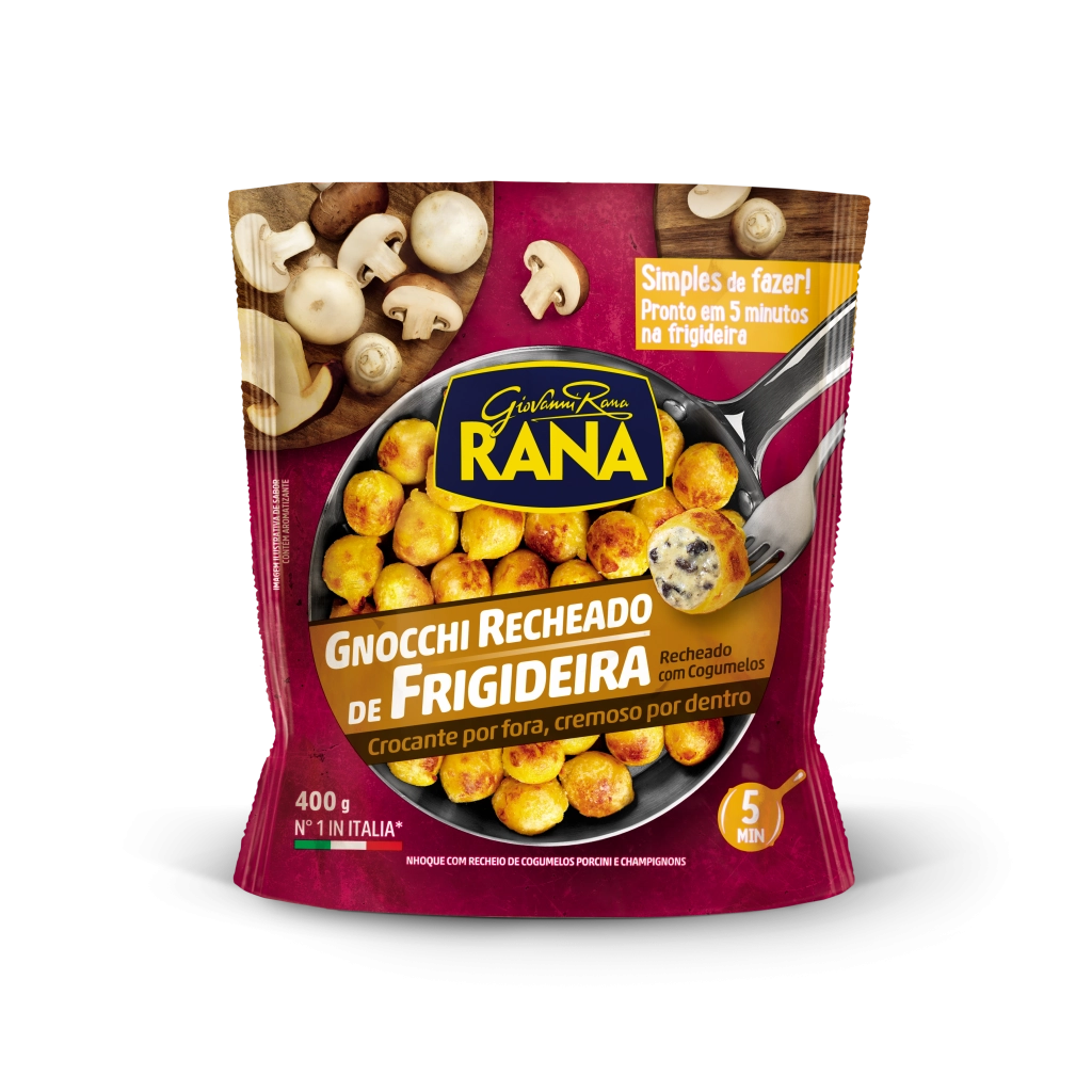 Pas Massa Fresca Nhoque Rana 400g Cogumelos