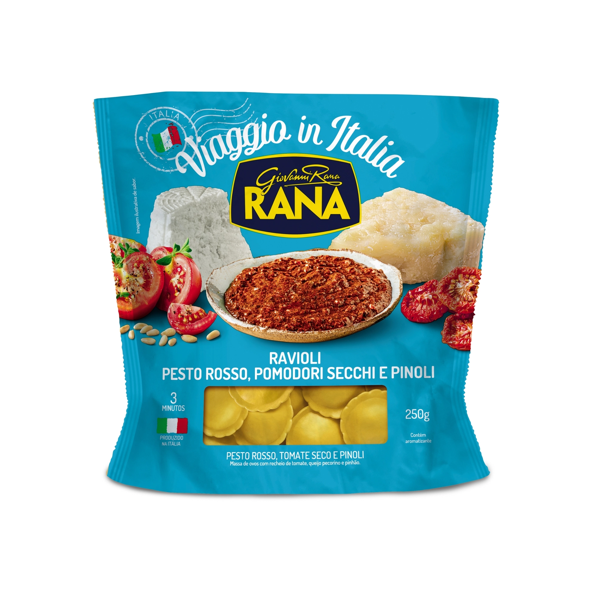 Ravioli Rana 250g Pesto Vermelho