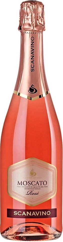 Espum.ital.scanavino 750ml Moscato Rose