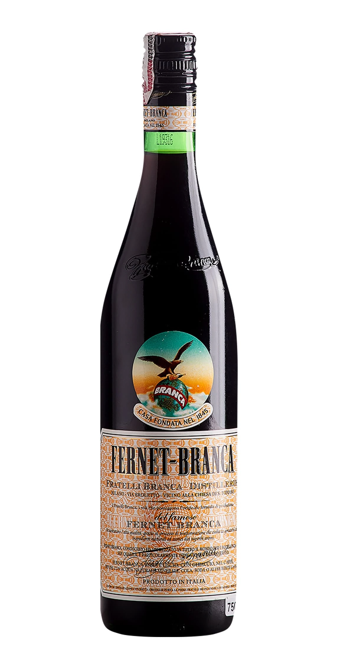 Aperitivo Fernet Branca Garrafa 750ml