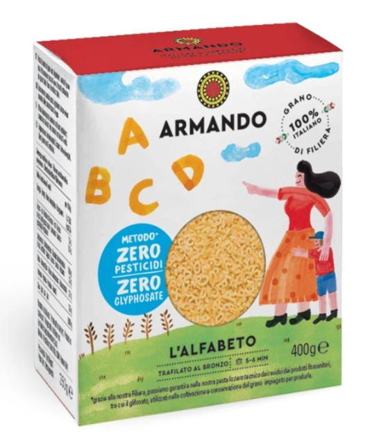 Massa De Grano Duro Armando Lalfabeto 400g