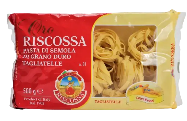 Macarrao Ita Riscossa Tagliatelle Semola 500g
