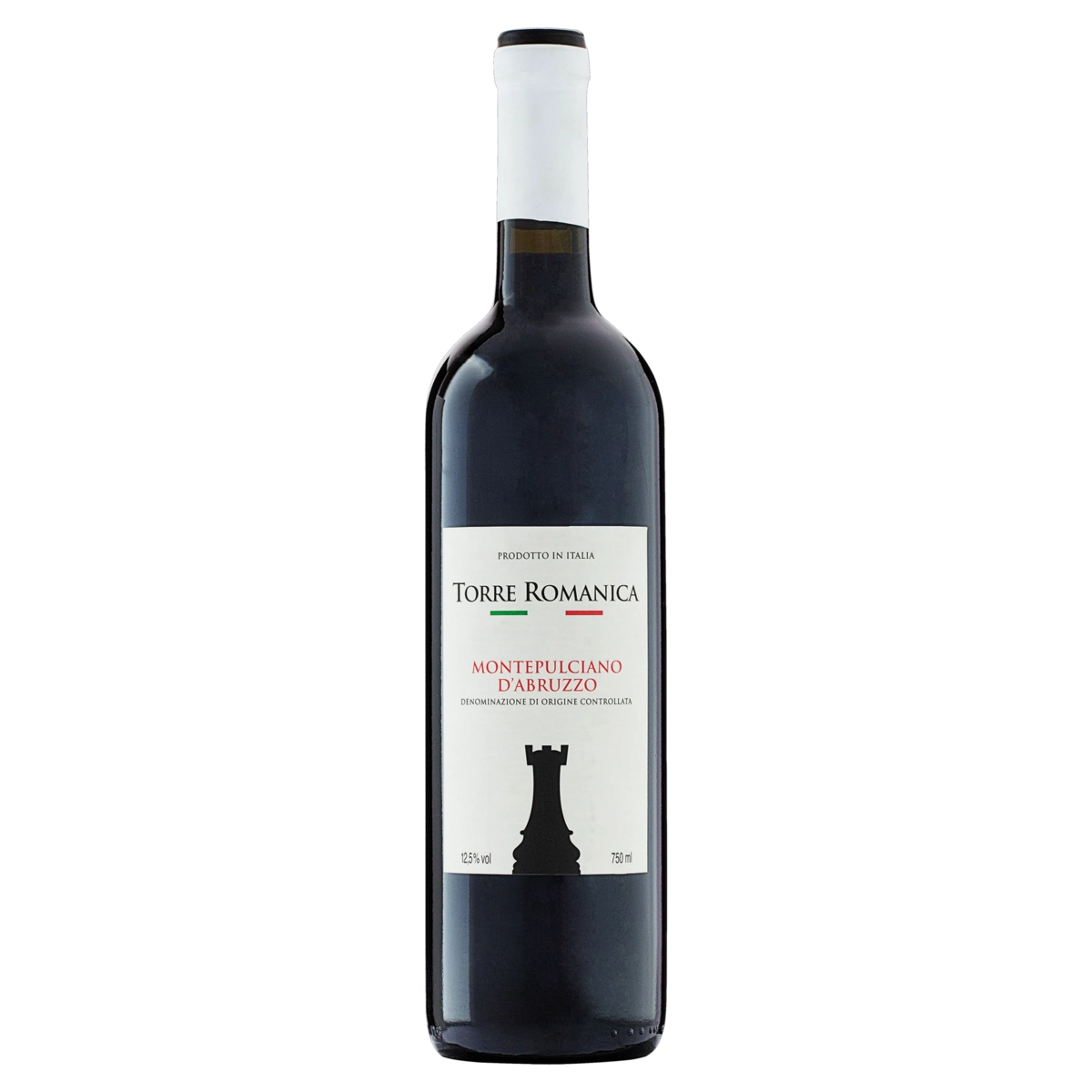 Vinho Italiano Tinto Seco Torre Romanica Montepulciano Dabruzzo Garrafa 750ml