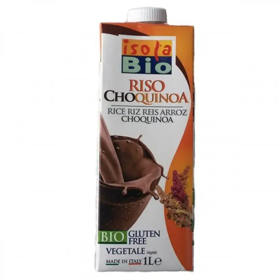 Bebida à Base De Arroz Orgânica Choquinoa Isola Bio Caixa 1l