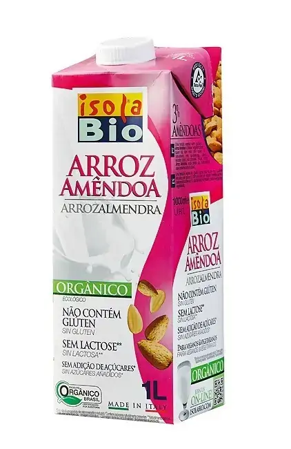 Isola Bio Bebida De Arroz Com Amendoa 1l